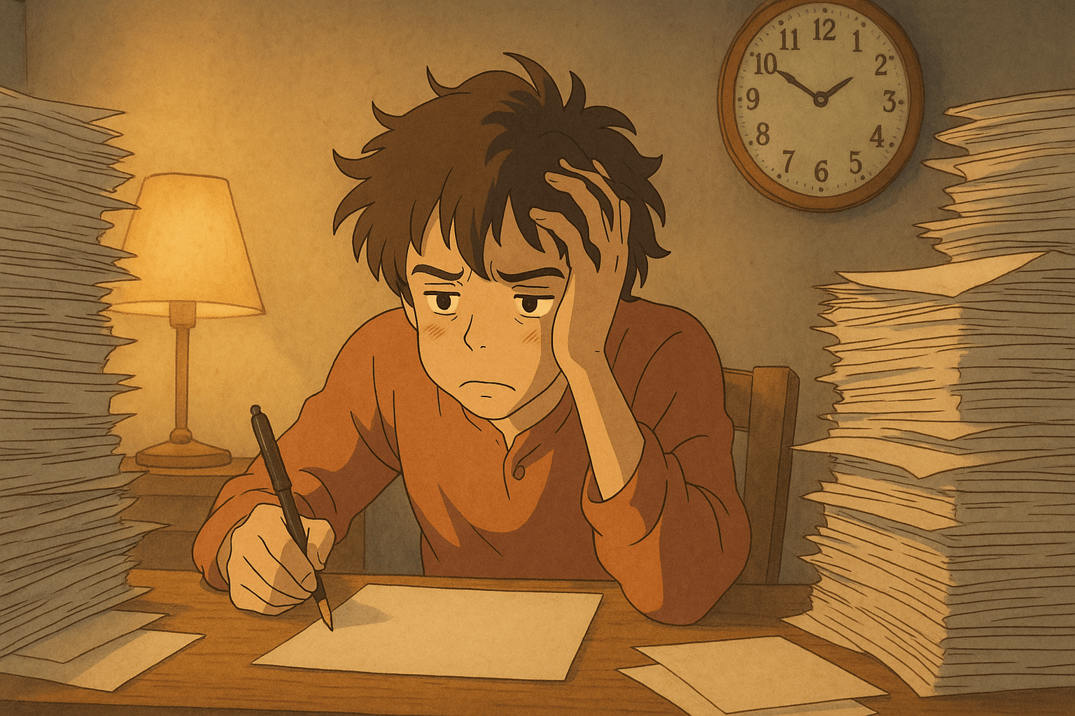 stressed-student-writing-surrounded-by-papers-at-night.jpg