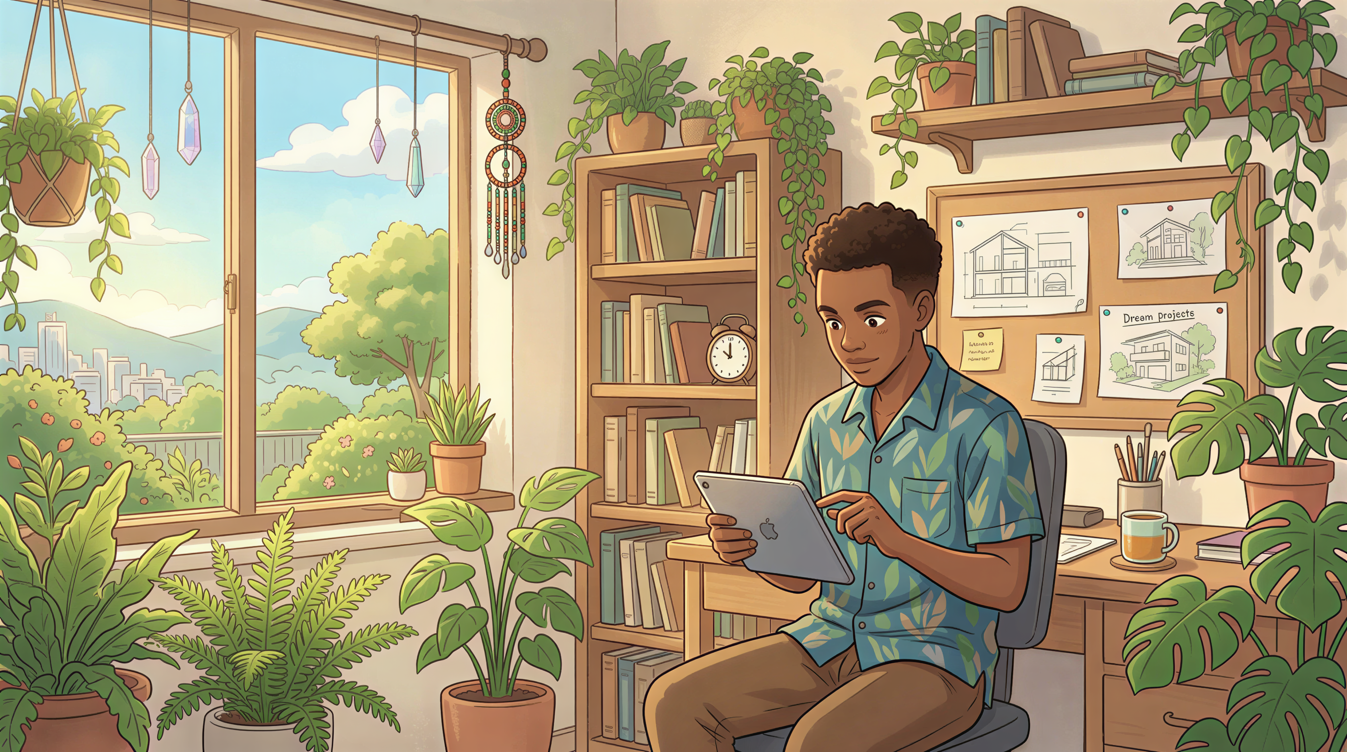 A young Kenyan tech professional planning for long-term health and wealth