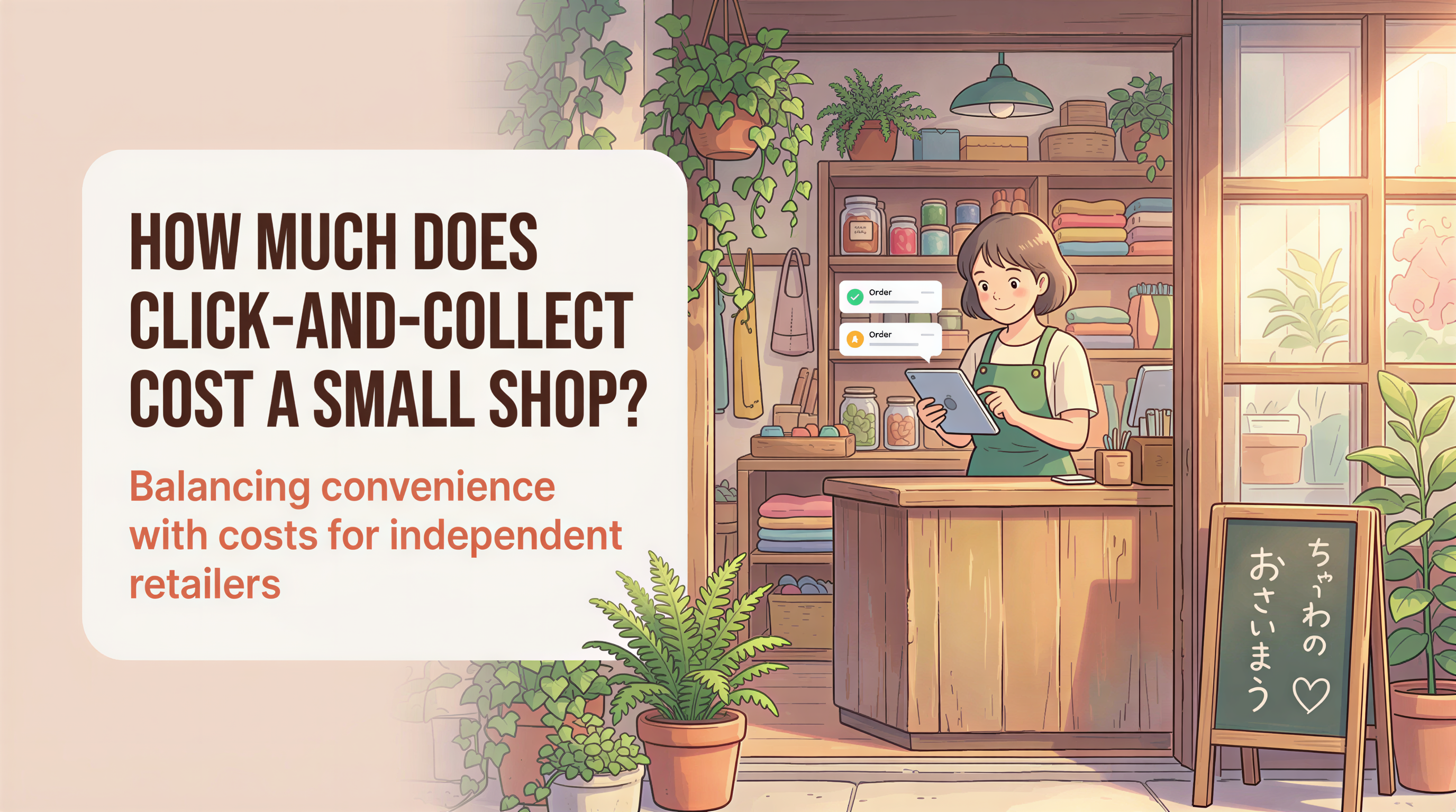 How Much Does Click-and-Collect Cost a Small Shop?