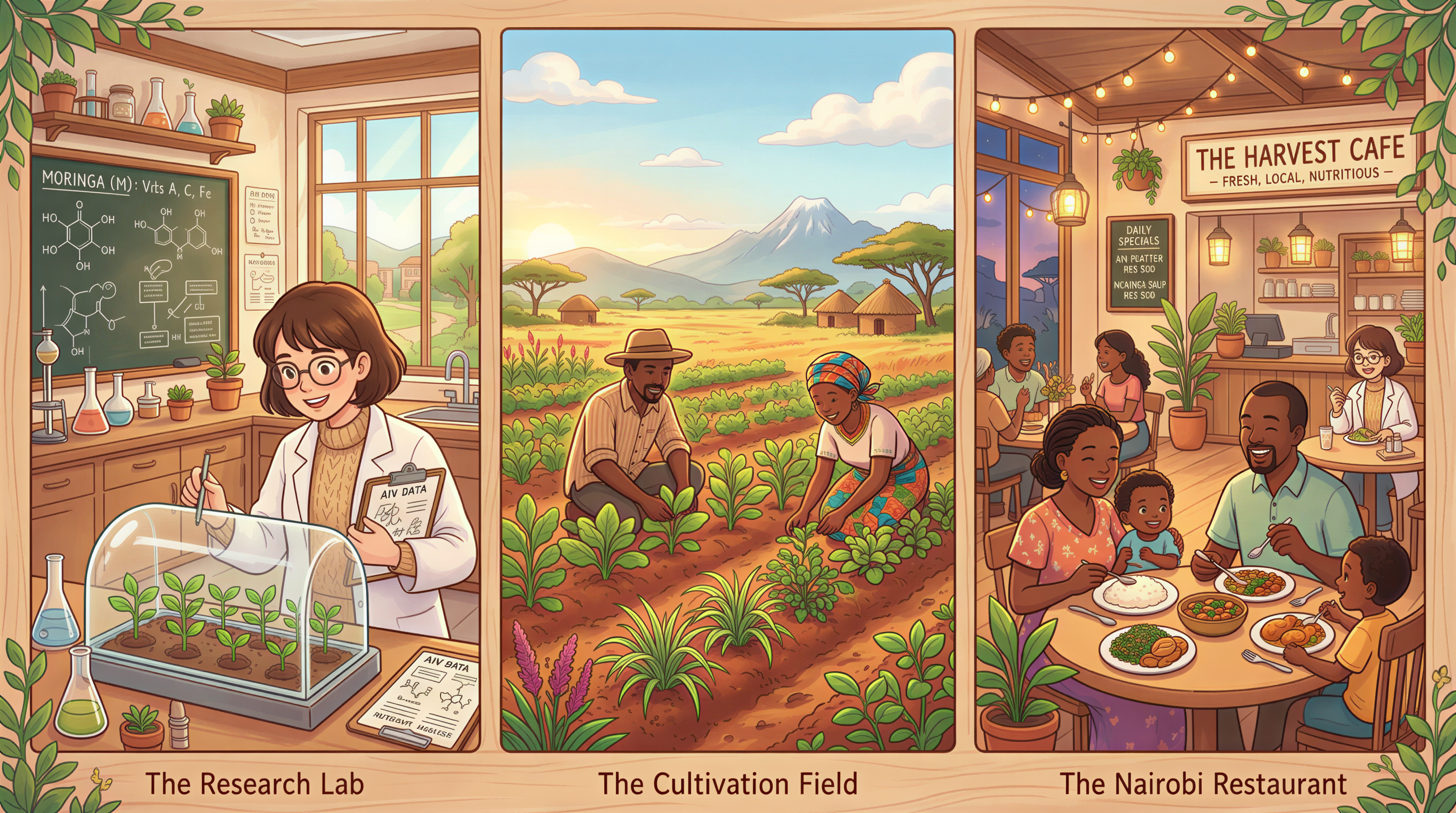 Three drivers of the indigenous vegetables comeback in Kenya: research, climate resilience, urban demand