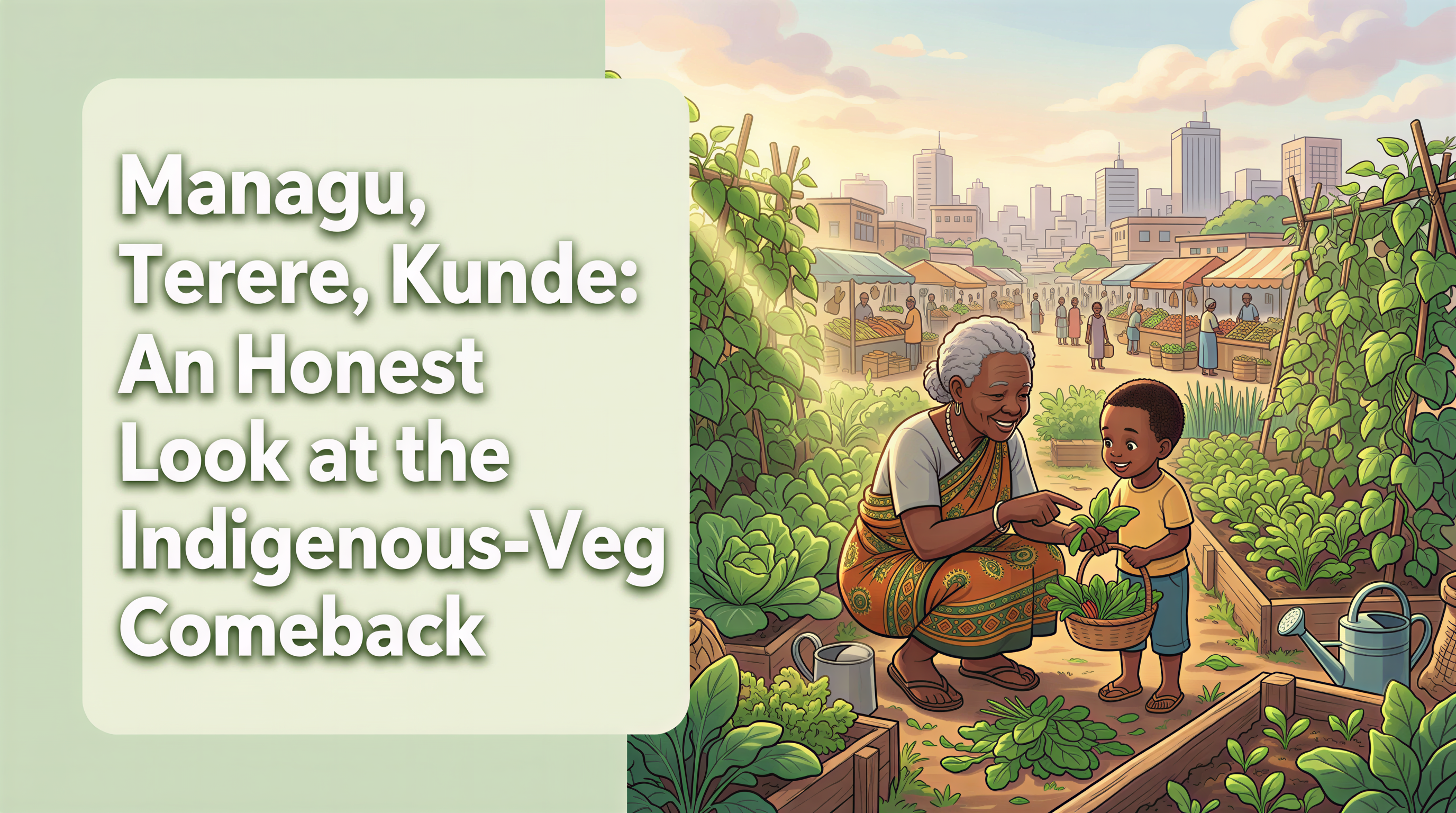 Managu, Terere, Kunde: An Honest Look at the Indigenous-Veg Comeback