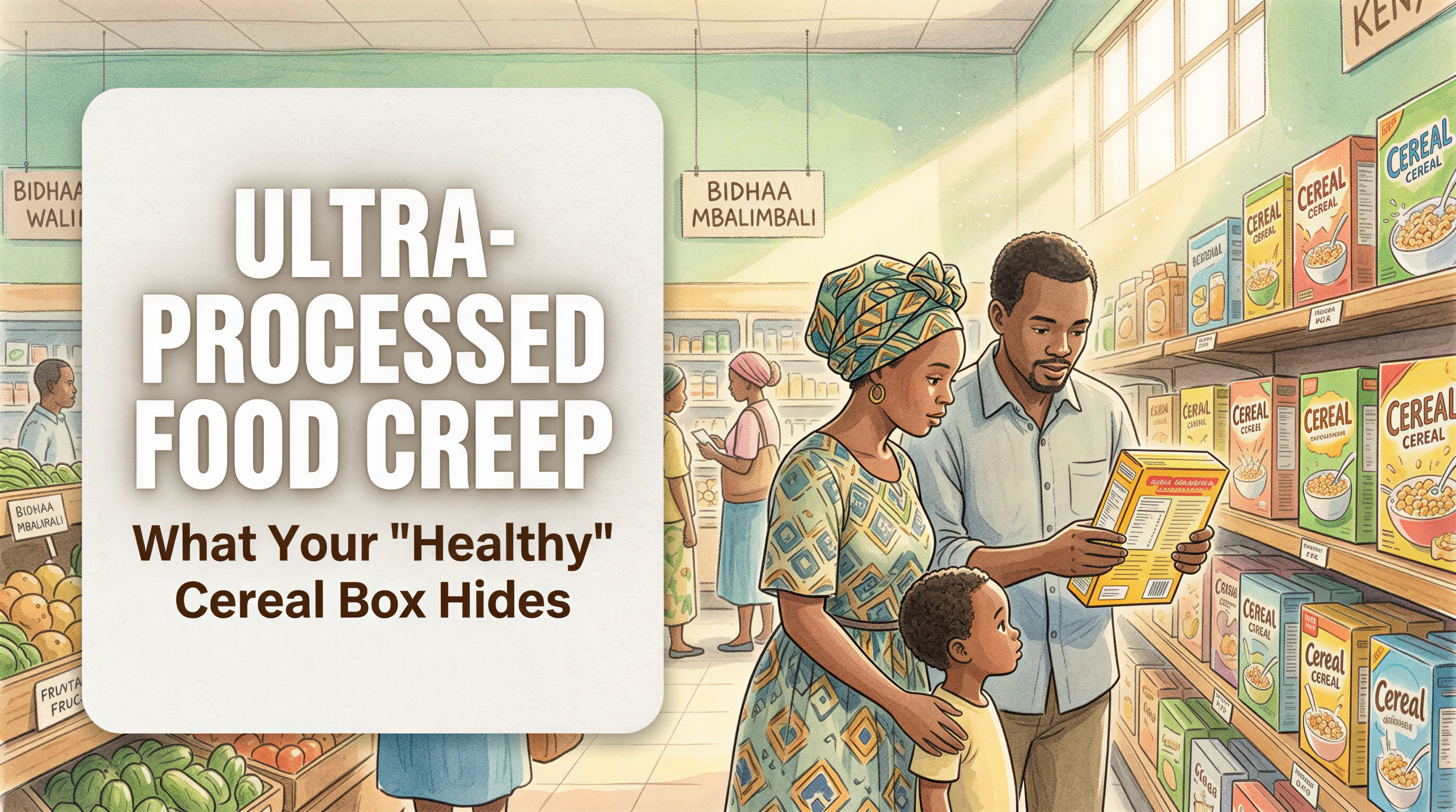 Ultra-Processed Food Creep: What Your Healthy Cereal Box Hides in Kenya