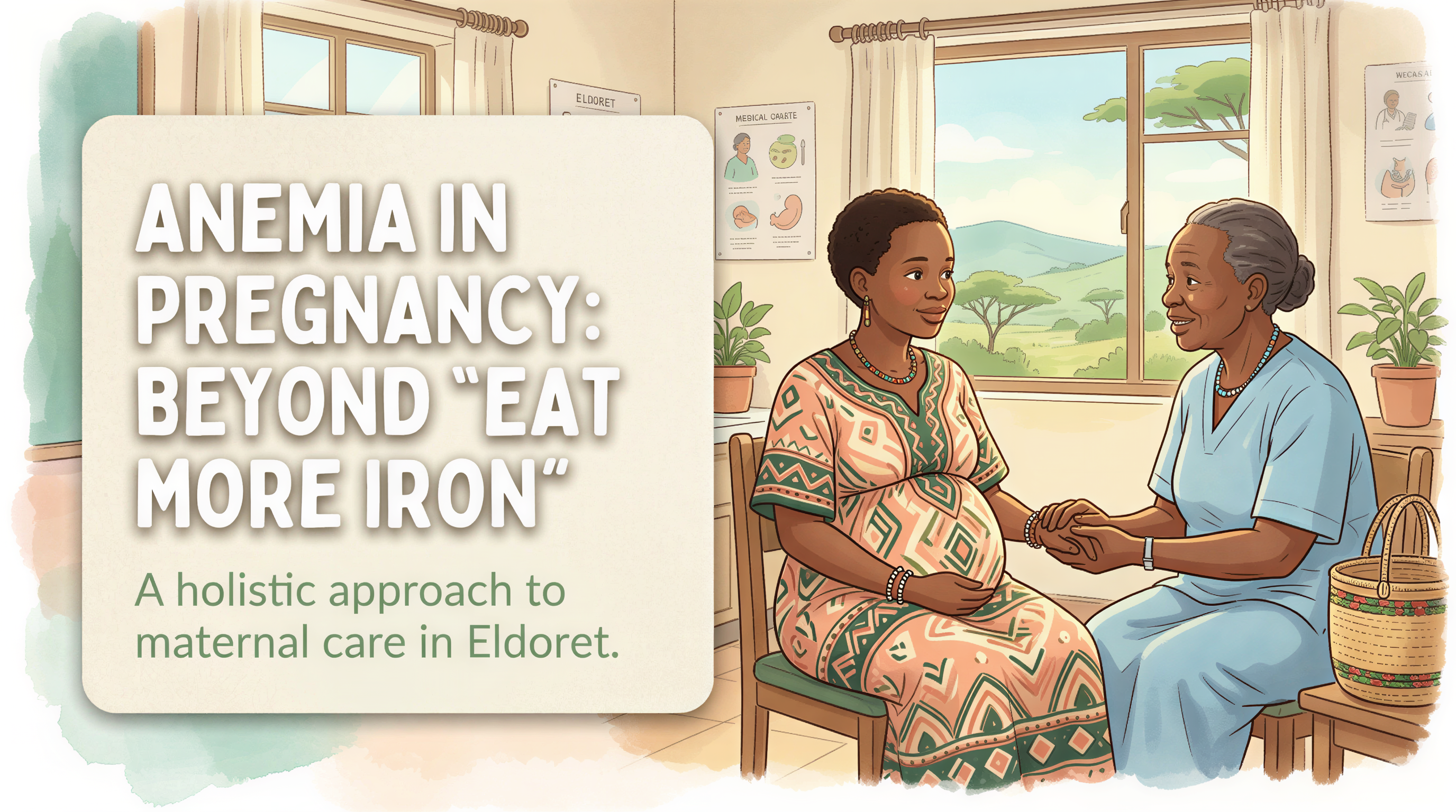 Anemia in pregnancy banner for Kenya: beyond 'Eat More Iron'