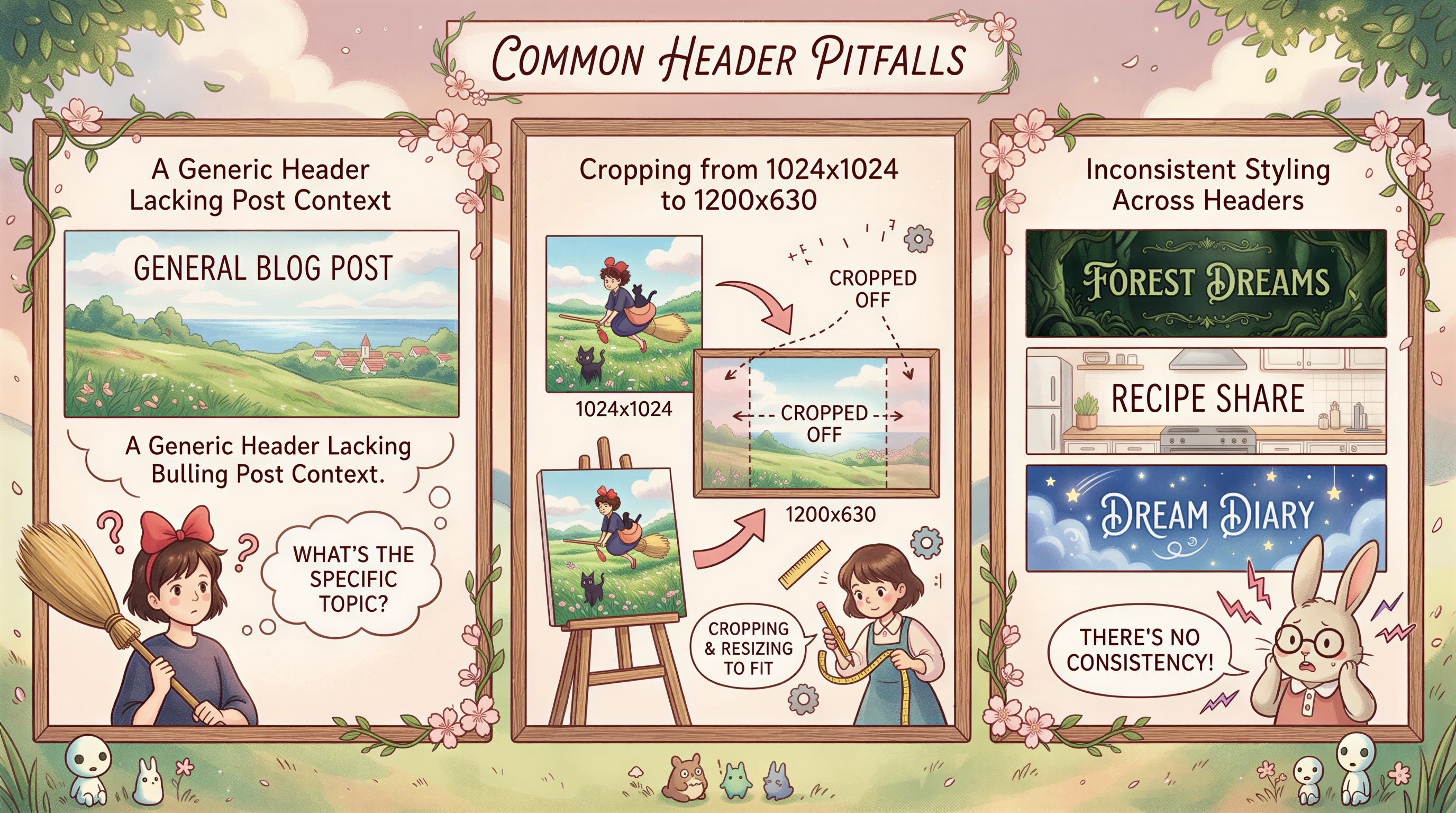Friction points like no post-aware input and cropping issues illustrated