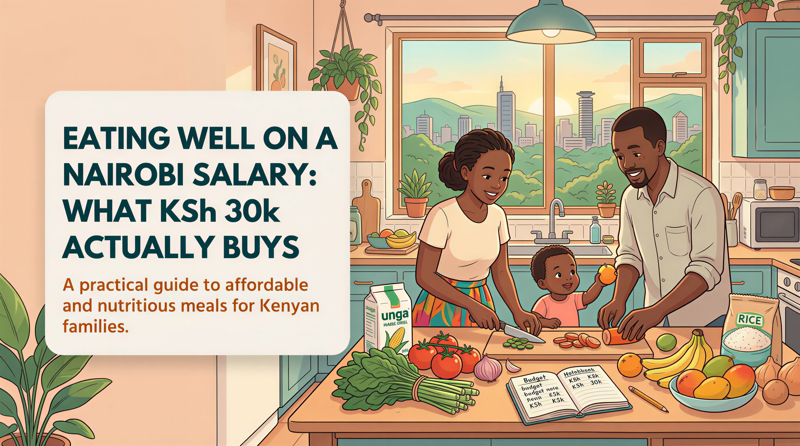 Eating well on a Nairobi salary: practical tips for KSh 30k earners