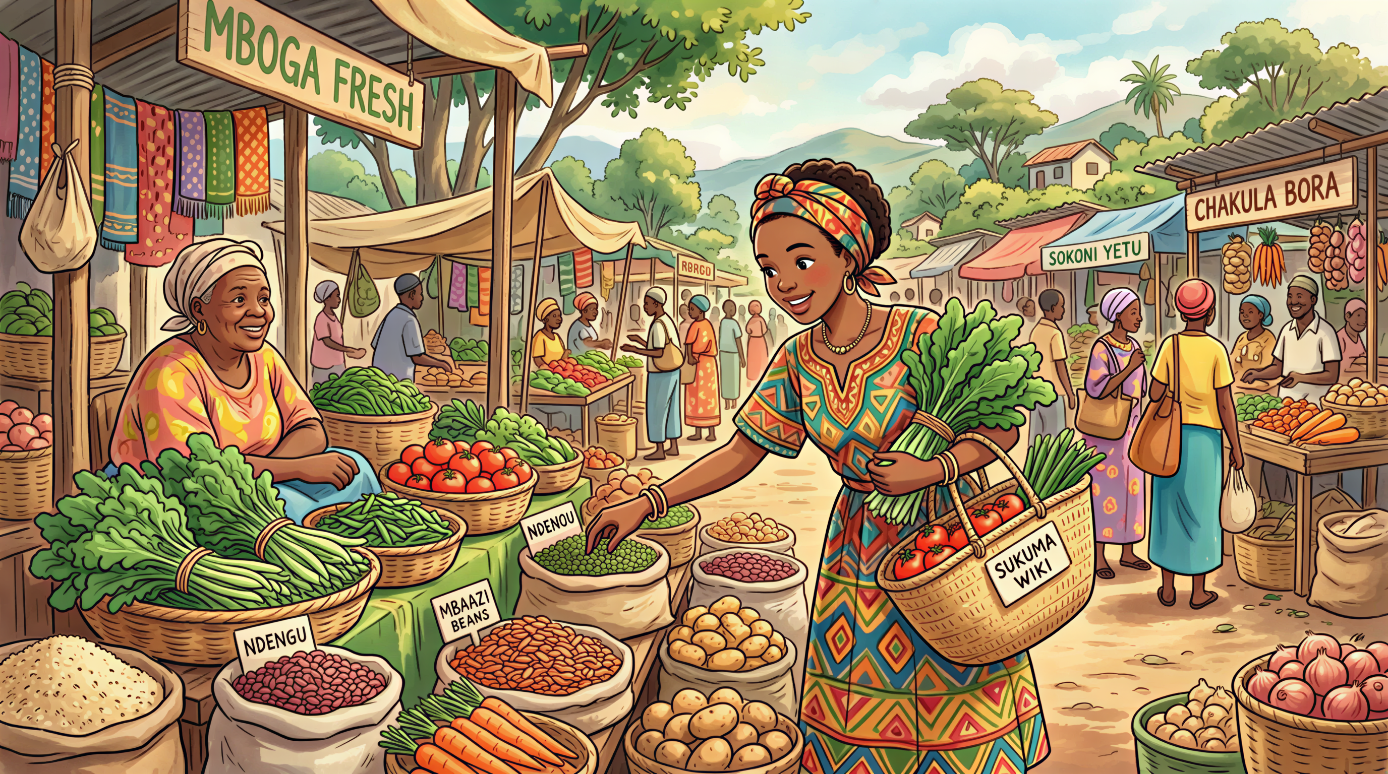 The Sokoni plus supermarket system in Kenya