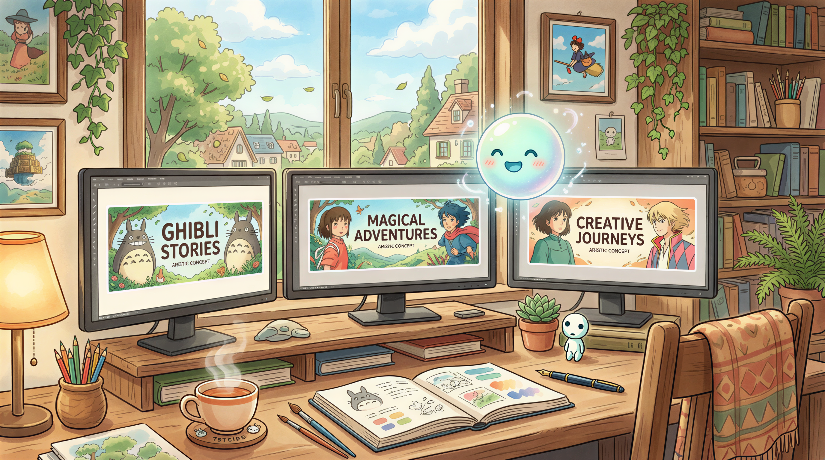 Batch generating blog banners on a workstation